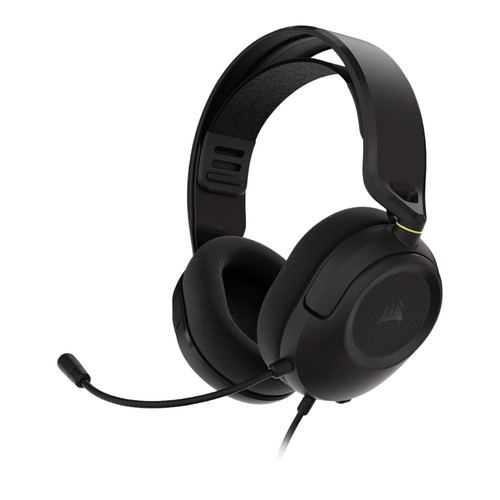 אוזניות גיימינג חוטיות צבע שחור Corsair HS35 V3