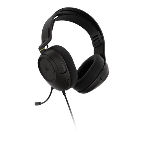 אוזניות גיימינג חוטיות צבע שחור Corsair HS35 V3