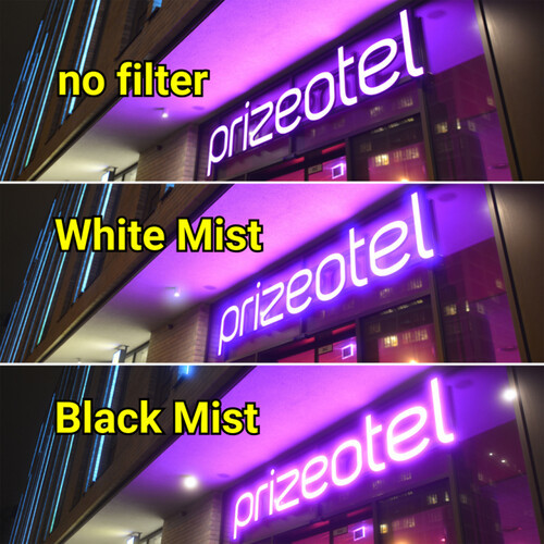 פילטר B+W 82mm Black Mist MRC Nano V-Pro 1/8