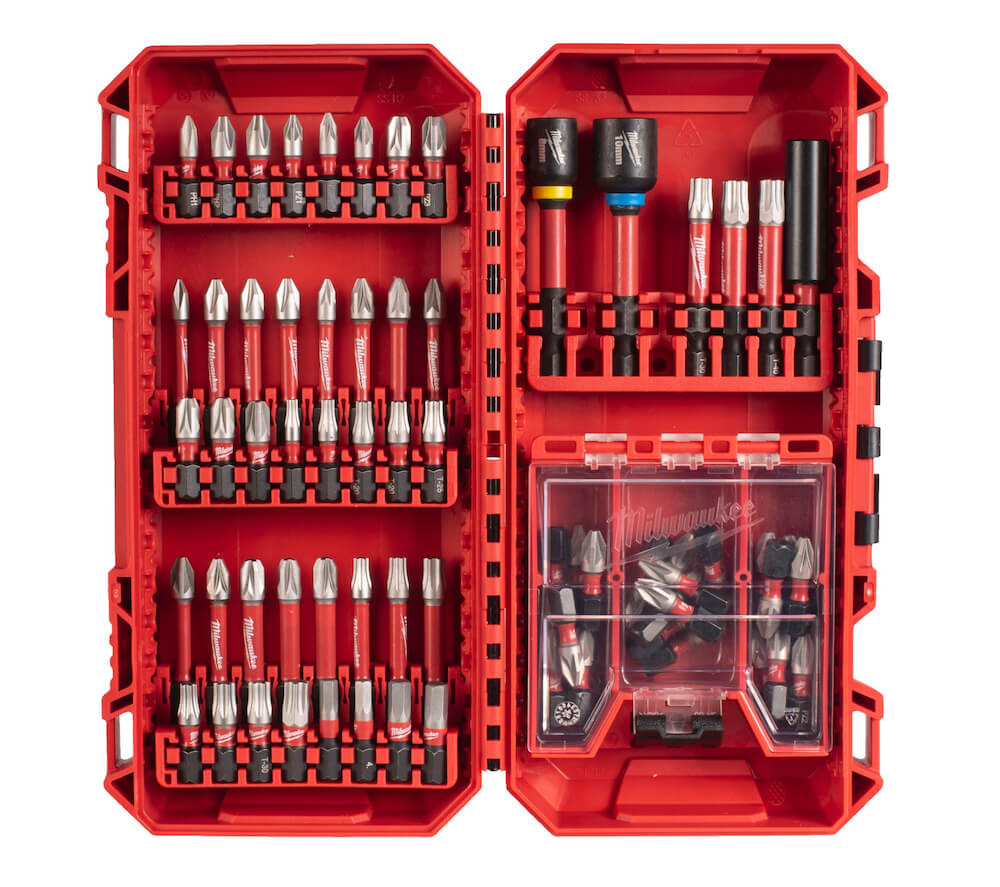 סט ביטים לאימפקט SHOCKWAVE 4932492007 מילווקי Milwaukee
