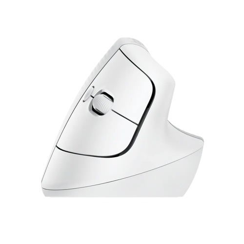 עכבר צבע לבן אפור Logitech Lift Vertical Ergonomic Mouse