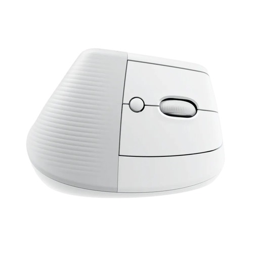 עכבר צבע לבן אפור Logitech Lift Vertical Ergonomic Mouse
