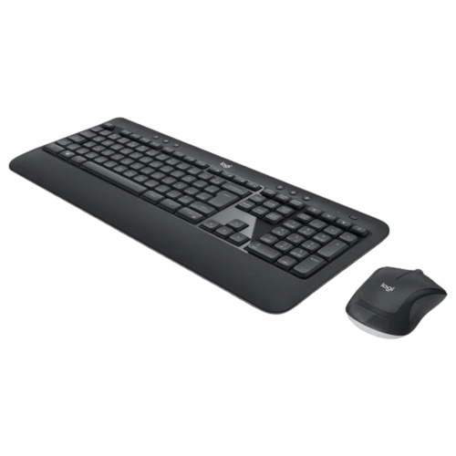 סט מקלדת ועכבר אלחוטיים צבע שחור Logitech MK540