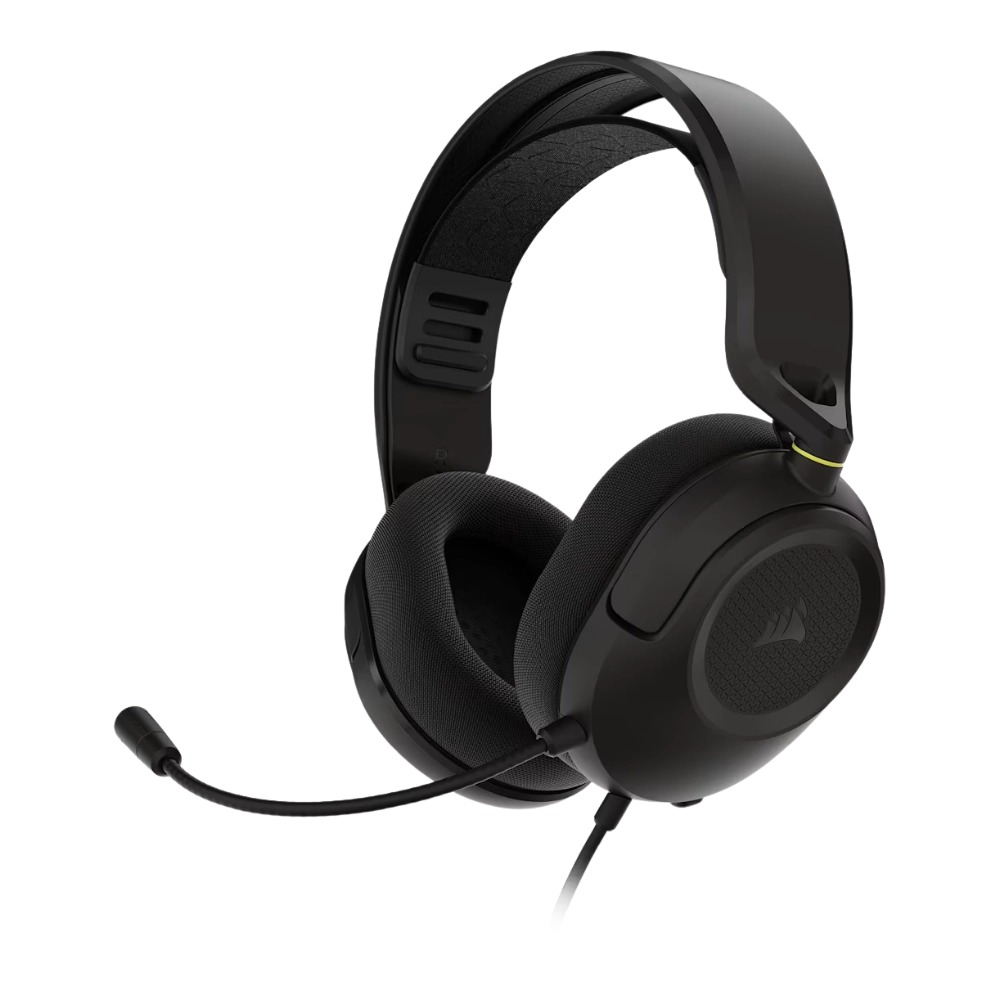 אוזניות גיימינג חוטיות צבע שחור Corsair HS35 V3