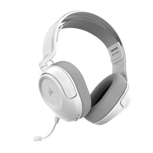 אוזניות גיימינג אלחוטיות צבע לבן Corsair HS35 V3 Wireless