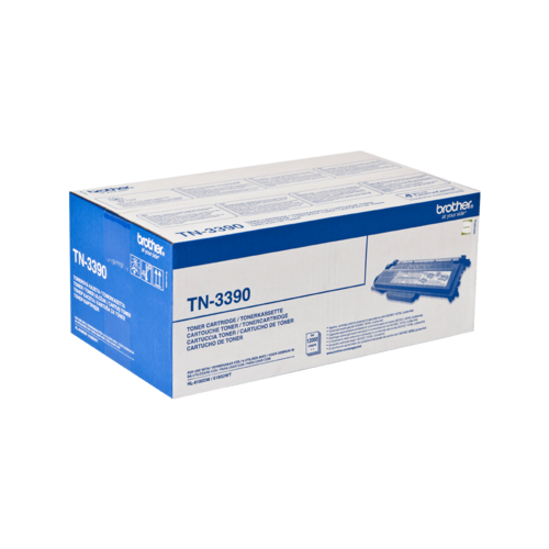 טונר מקורי Brother TN-3390 שחור – אריזה