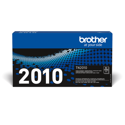 טונר מקורי Brother TN-2010 שחור – אריזה