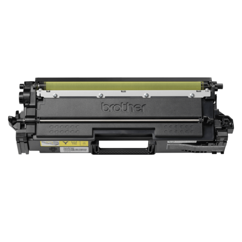 טונר מקורי Brother TN-821XXLY צהוב – מבט חזית