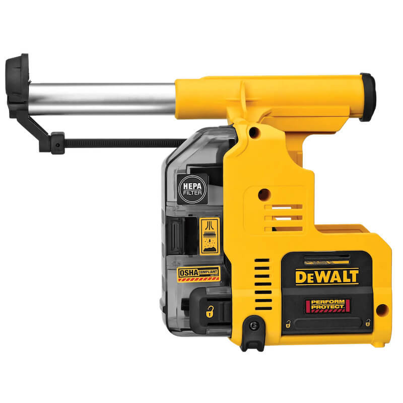 שואב אבק אינטגרלי לפטישון DWH303DH HEPA 18V דיוולט DeWalt