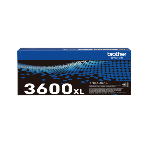 טונר מקורי Brother TN-3600XL שחור – אריזה