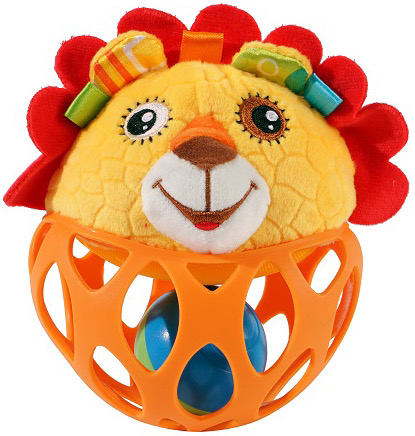 כדור רעשן מבית Pit Toys - אריה