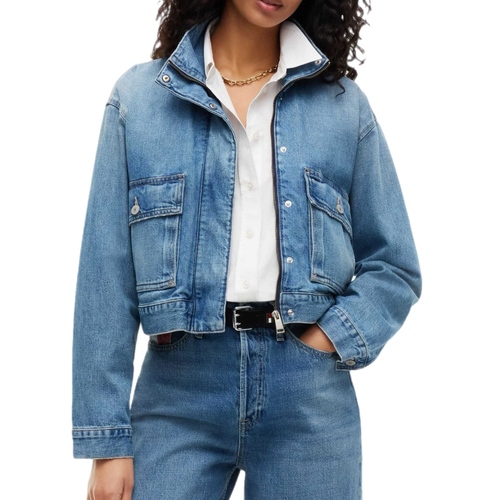גקט TOMMY JEANS מידות XS-XL לנשים - מבט צד