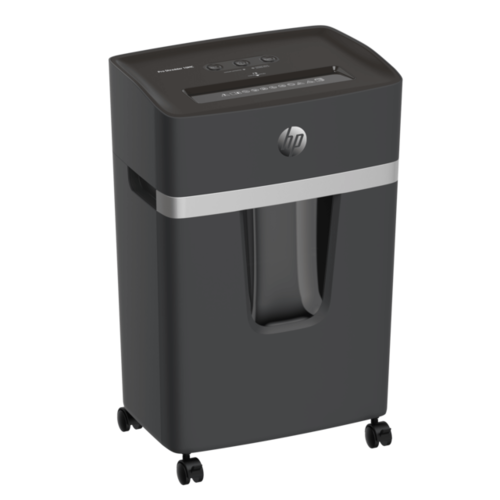 מגרסת פתיתים משרדית HP Pro Shredder 10MC - מבט אלכסוני מימין