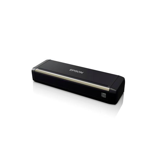 סורק מסמכים ניידים Epson WorkForce DS-310 – מבט אלכסוני במצב סגור