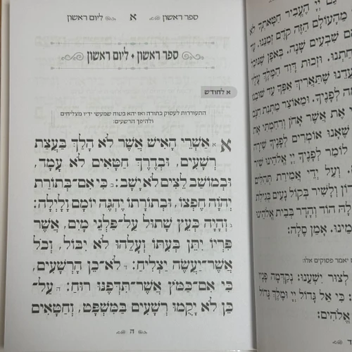 תהילים דגם כותל 