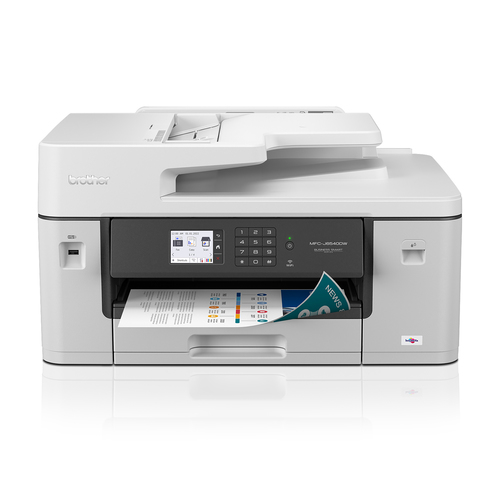 מדפסת הזרקת דיו משולבת A3 Brother MFC-J6540DW – מבט חזית