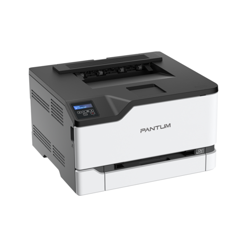 מדפסת לייזר צבעונית Pantum CP2200DW, מבט אלכסוני מימין עם פתחי האוורור