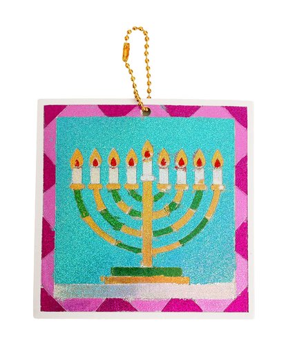 מחזיקיט חנוכיה מדבקות גירוד