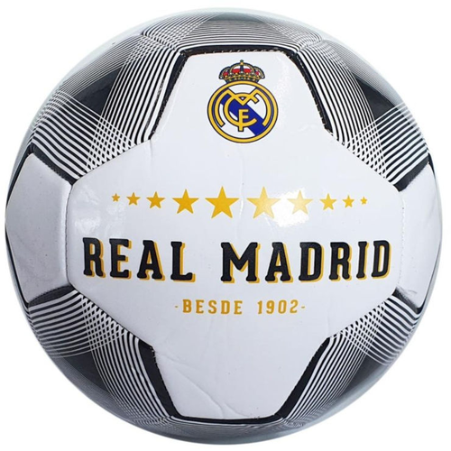 כדורגל ריאל מדריד REAL MADRID במידה 5 - לבן / שחור