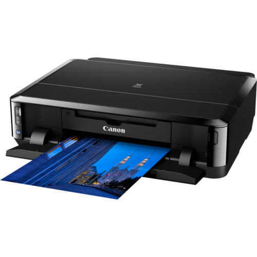 מדפסת הזרקת דיו Canon PIXMA iP7250 – מבט אלכסוני עם הדפסת צילום יוצאת