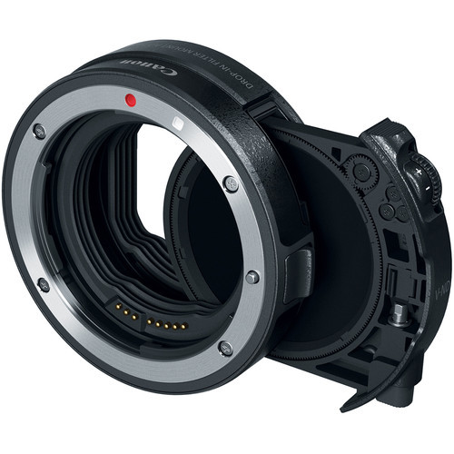 Canon Drop-in Filter Mount Adapter EF-EOS R with Drop-in Variable ND Filter