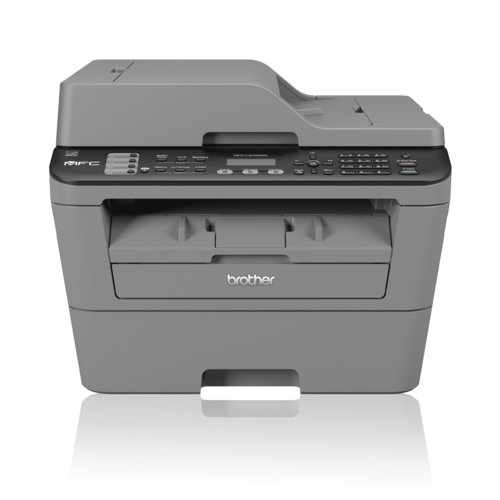 מדפסת לייזר משולבת Brother MFC-L2700DN – מבט ישר מלפנים