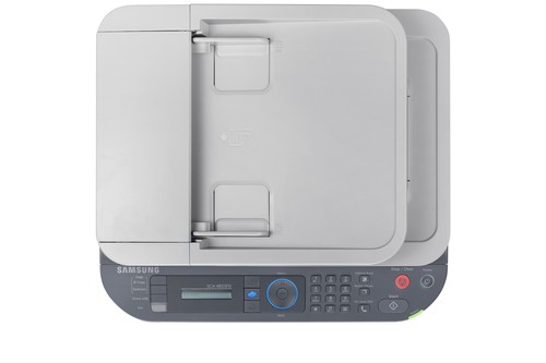 מדפסת לייזר משולבת Samsung SCX-4833FD - מבט מלמעלה ולוח בקרה