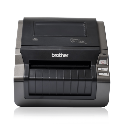 מדפסת מדבקות Brother QL-1050 – מבט קדמי