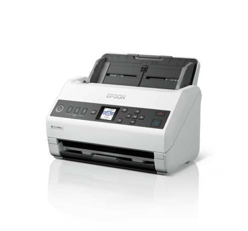 סורק רשת Epson WorkForce DS-730N – מבט אלכסוני ללא נייר