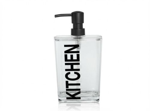 דיספנסר אקרילי מלבני KITCHEN – שחור