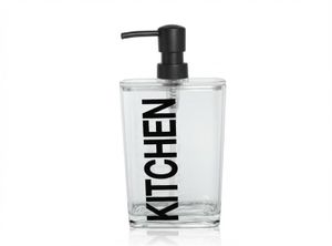 דיספנסר אקרילי מלבני KITCHEN – שחור