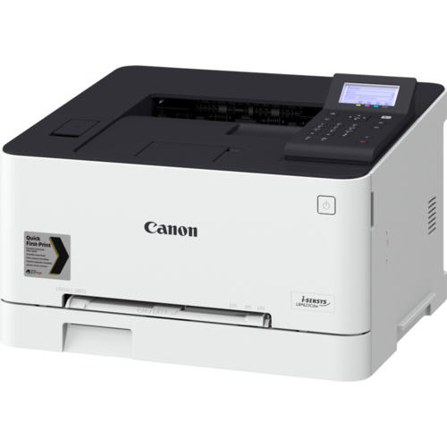 מדפסת לייזר צבעונית Canon i-SENSYS LBP623Cdw - מבט מלפנים ומצד שמאל