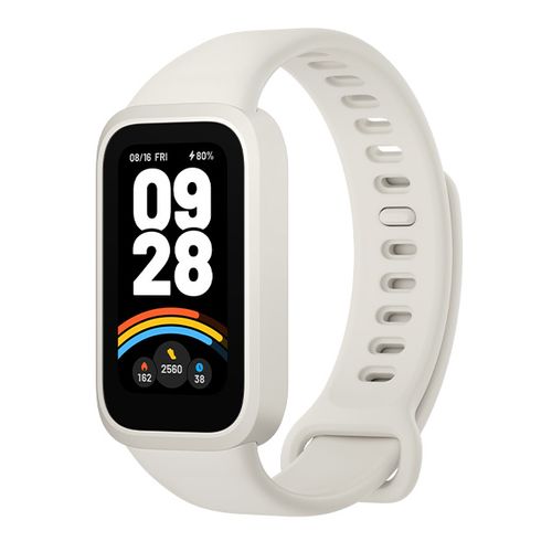 צמיד כושר חכם דור 9 דגם Xiaomi Smart Band 9 Active בצבע לבן