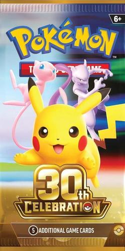 קלפי פוקימון חבילת בוסטר סלבריישן 30 שנה 30th Celebration Booster Pack - ME: 30th Celebration (30C)