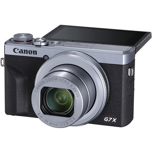 מצלמה דיגיטלית Canon Powershot G7 X Mark III צבע כסוף
