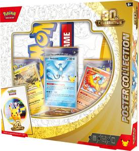 קלפי פוקימון מארז פוסטר סלבריישן 30 שנה 30th Celebration Poster Collection - ME: 30th Celebration (30C)