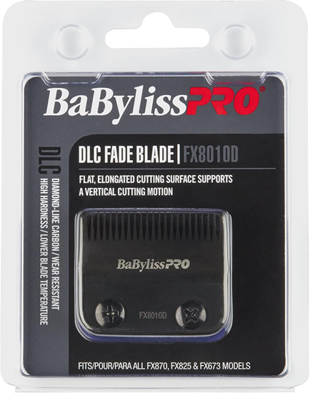 סכין פייד מקורית מגרפיט שחור BaBylissPRO FX8010B למכונות תספורת
