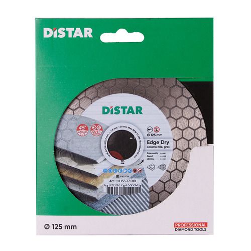 דיסק יהלום EDGE DRY 125  לגרונג 45° 
