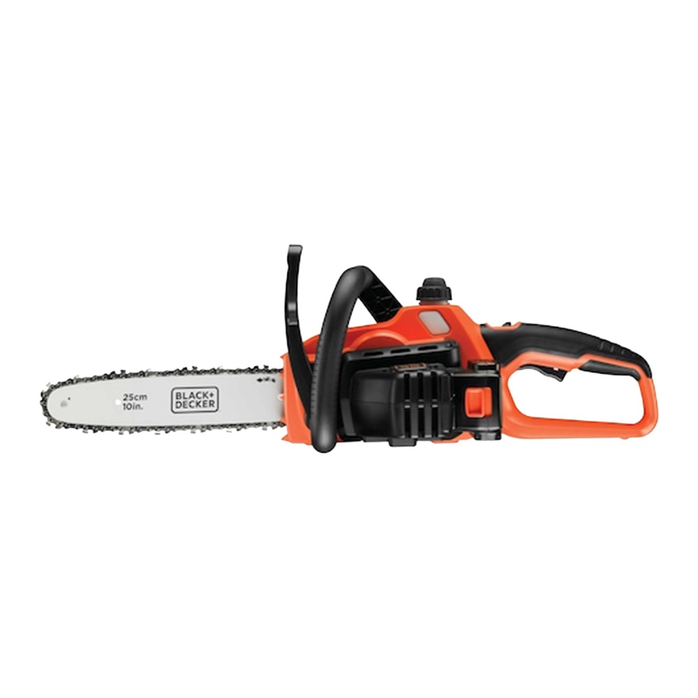 מסור שרשרת נטען 18V להב 25 ס"מ + סוללה 2.0Ah ומטען GKC1825L20 BLACK+DECKER