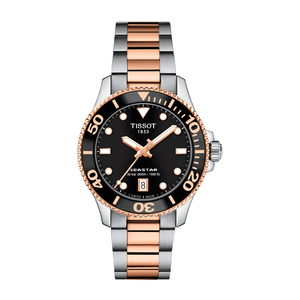 שעון טיסו Tissot לאישה Seastar 1000 Quartz דגם T1202102205101