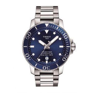 שעון טיסו Tissot לגבר Seastar 1000 Powermatic 80 דגם T1204071104103