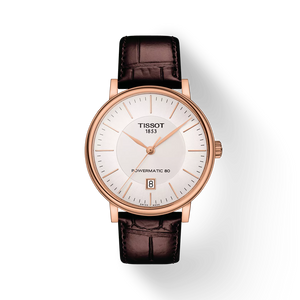 שעון טיסו Tissot לגבר Carson Premium Powermatic 80 דגם T1224073603100