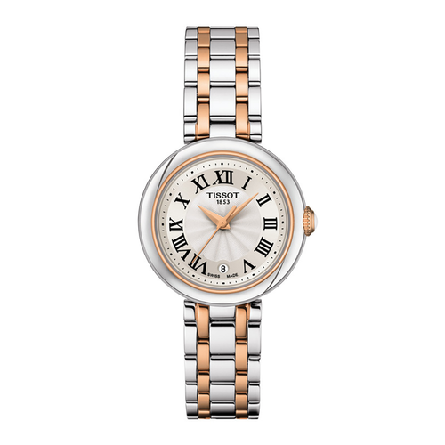 שעון TISSOT דגם T1260102201301 לאישה לוח אפור רצועת מתכת