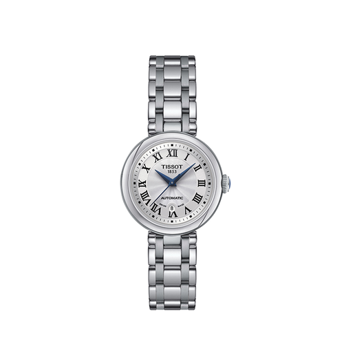 שעון TISSOT דגם T1262071101300 לאישה לוח אפור רצועת מתכת