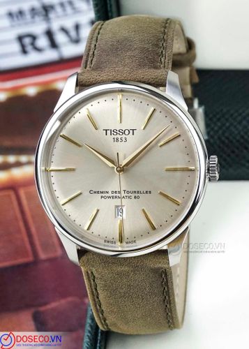 שעון TISSOT דגם T1394071626100 לגבר לוח שעון