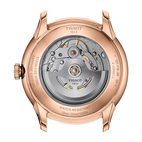 שעון TISSOT דגם T1398073603100 לגבר לוח שעון – תמונה 3
