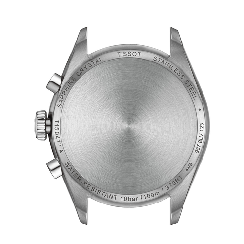 שעון TISSOT דגם T1504171135100 לגבר לוח תכלת רצועת פלדת אל-חלד – תמונה 3