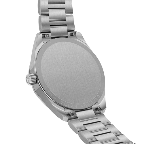 שעון TISSOT דגם T1514221103100 לגבר לוח כסף רצועת פלדת אל-חלד בצבע כסף – תמונה 3