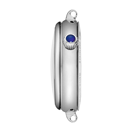שעון TISSOT דגם T1522231149300 לאישה לוח כחול רצועת פלדת אל-חלד בצבע כסף – תמונה 4