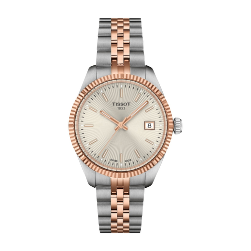 שעון TISSOT דגם T1562102203101 לאישה לוח כסף רצועת פלדת אל-חלד